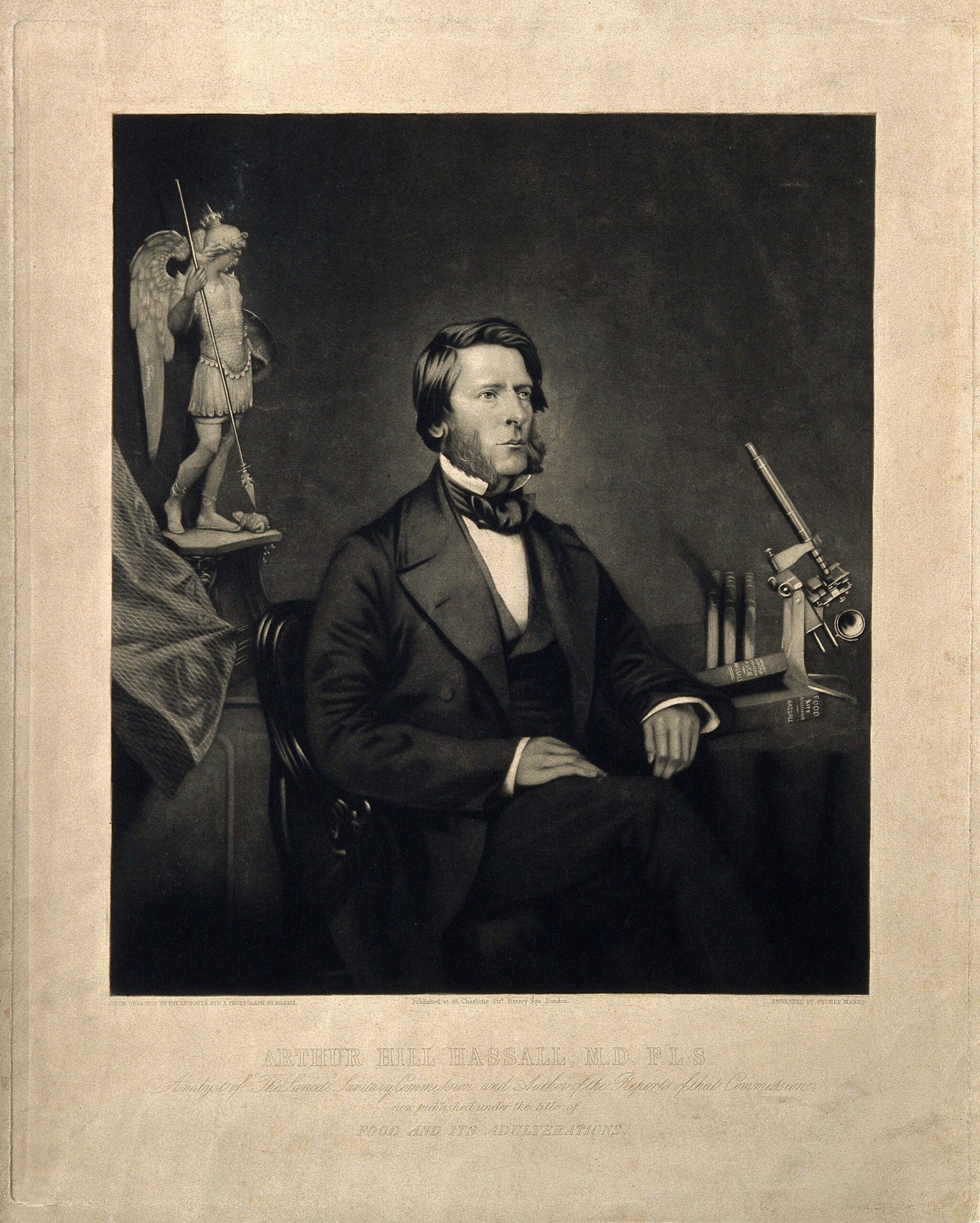 Dr Arhtur Hassall Portrait 顯微觀點